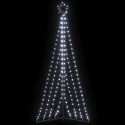 LED kerstboom 182 cm koud wit 339 LEDs