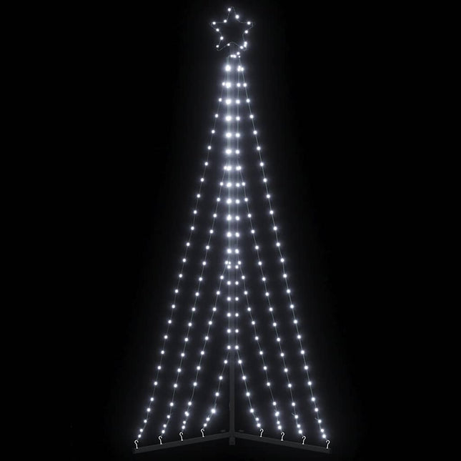 Kerstboomverlichting 339 koudwitte LED's 182 cm