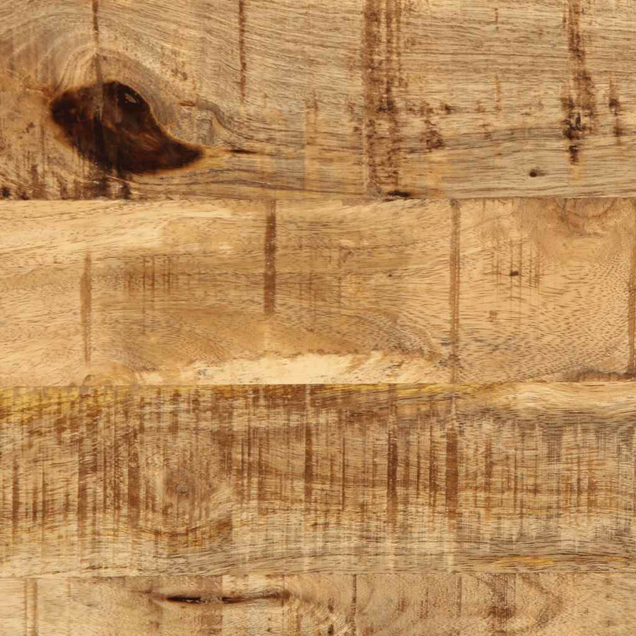 Salontafel 90X50X36 Cm Massief ruw mangohout