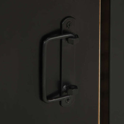 Nachtkastjes 2 st massief ruw mangohout