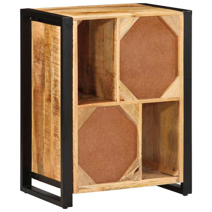 Dressoir 55x35x70 cm massief ruw mangohout