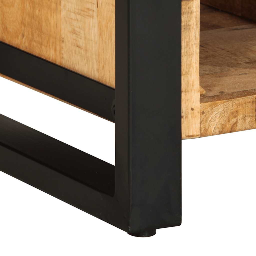 Dressoir 55x35x70 cm massief ruw mangohout