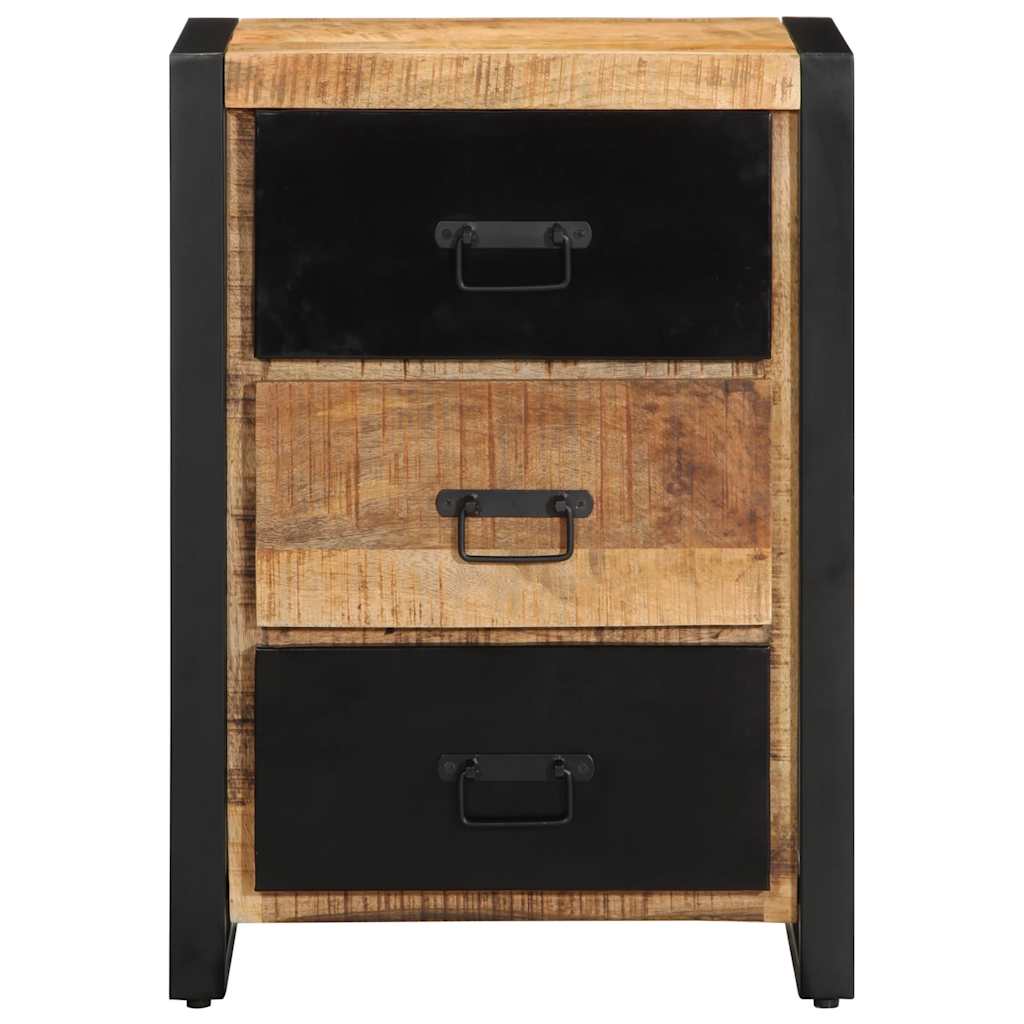 Ladekast 50x35x70 cm massief ruw mangohout
