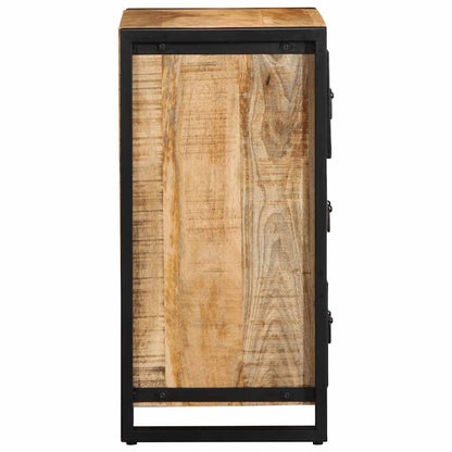 Ladekast 50x35x70 cm massief ruw mangohout