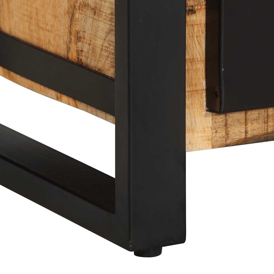 Ladekast 50x35x70 cm massief ruw mangohout