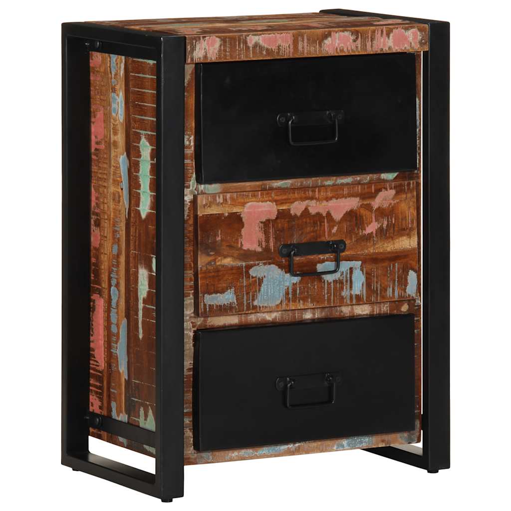 Ladekast Multicolor 50x35x70 cm Massief Hout Hergebruikt