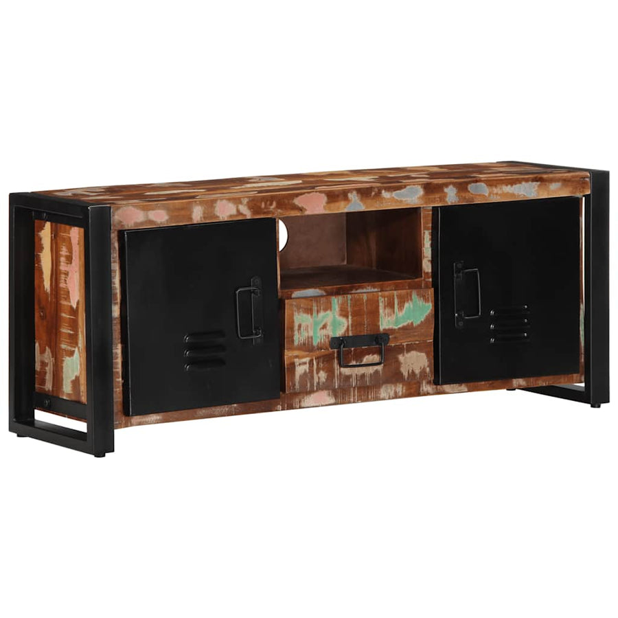 Tv-meubel 100x30x40 cm massief gerecycled hout