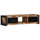 TV cabinet 100x30x25 cm solid reclaimed wood