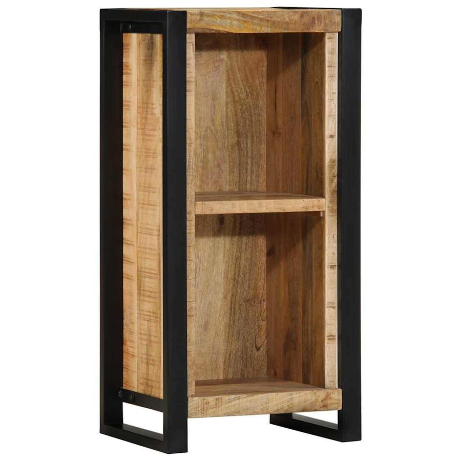 Nachtkastje met plank Bruin 40 x 30 x 80 cm Massief mangohout