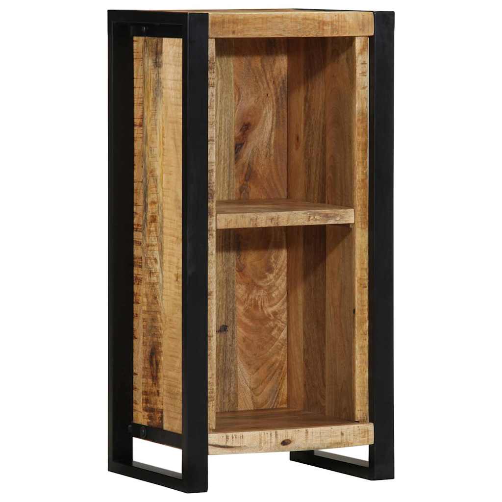 Nachtkastje met plank Bruin 40 x 30 x 80 cm Massief mangohout