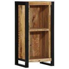 Nachtkastje met plank Bruin 40 x 30 x 80 cm Massief mangohout