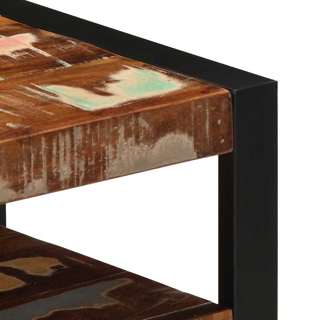 Badkamerkast 38x33x160 cm massief recycled hout