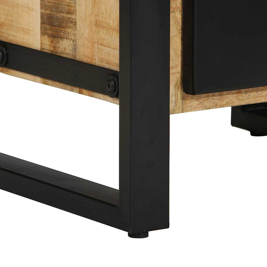 Badkamerkast met plank Bruin 40 x 35 x 75 cm Massief Mango Hout