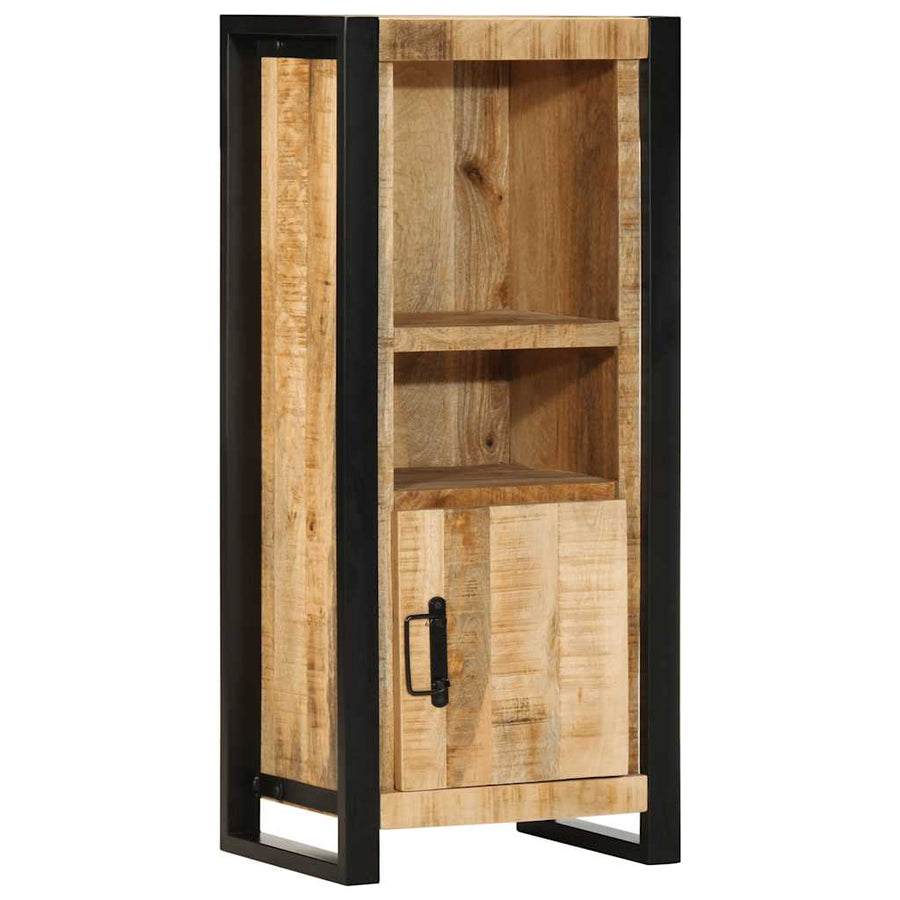 Badkamerkast 40X30X90 Cm Naturel Massief ruw mangohout