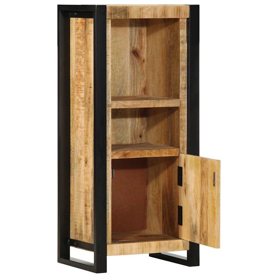 Badkamerkast 40X30X90 Cm Naturel Massief ruw mangohout
