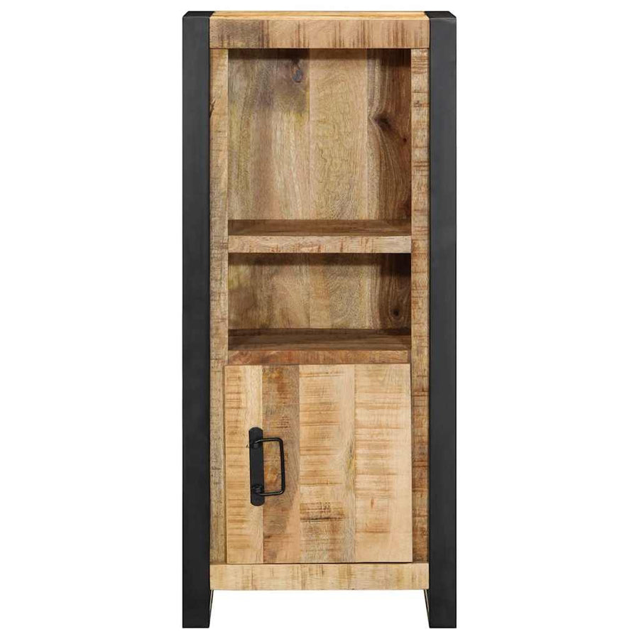 Badkamerkast 40X30X90 Cm Naturel Massief ruw mangohout