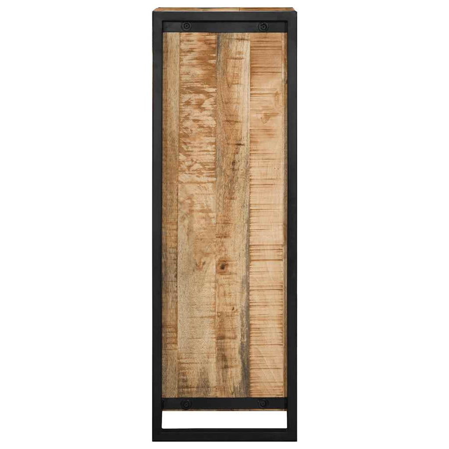 Badkamerkast 40X30X90 Cm Naturel Massief ruw mangohout