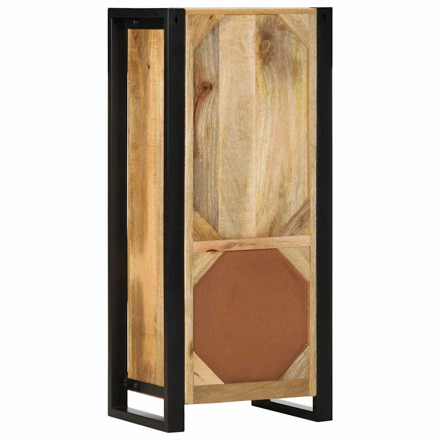 Badkamerkast 40X30X90 Cm Naturel Massief ruw mangohout