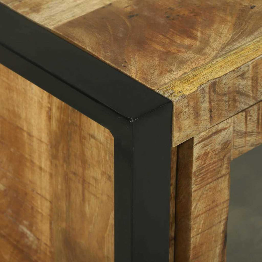 Badkamer Wandkast 40x30x60 cm Massief Ruw Mango