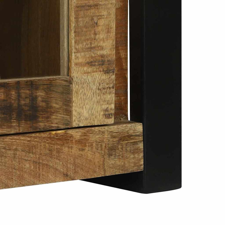 Badkamer Wandkast 40x30x60 cm Massief Ruw Mango