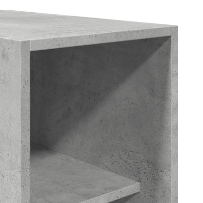 Kledingkast 30x50x200 cm bewerkt hout betongrijs