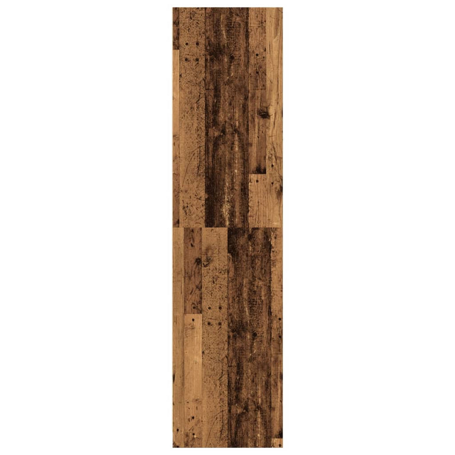Kledingkast 30x50x200 cm bewerkt hout oud hout