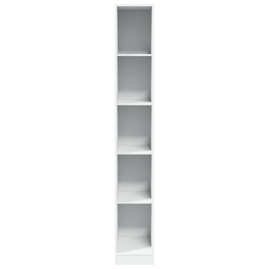 Kledingkast 30x50x200 cm bewerkt hout wit