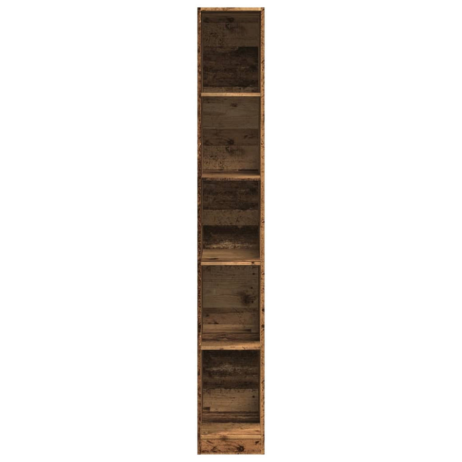 Kledingkast 30x50x200 cm bewerkt hout oud hout