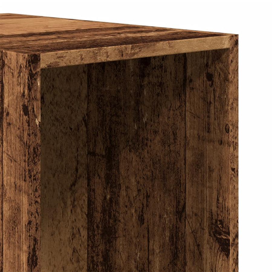Kledingkast 30x50x200 cm bewerkt hout oud hout