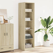 Kledingkast 50x50x200 cm bewerkt hout sonoma eiken