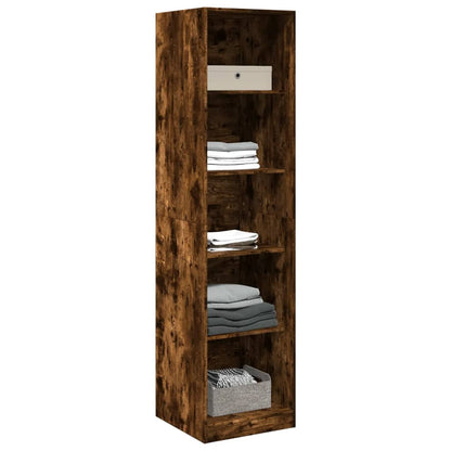 Kledingkast 50x50x200 cm bewerkt hout oud hout