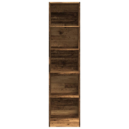 Kledingkast 50x50x200 cm bewerkt hout oud hout