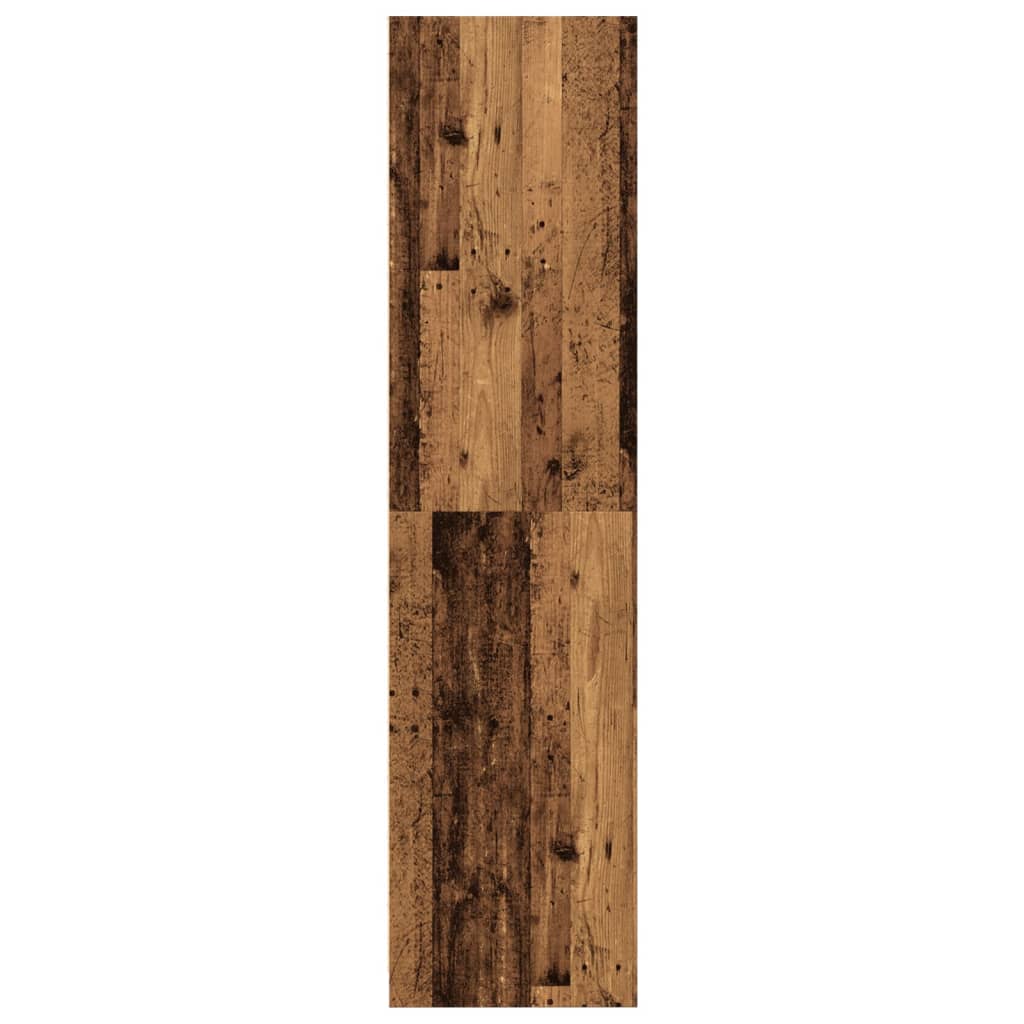 Kledingkast 50x50x200 cm bewerkt hout oud hout