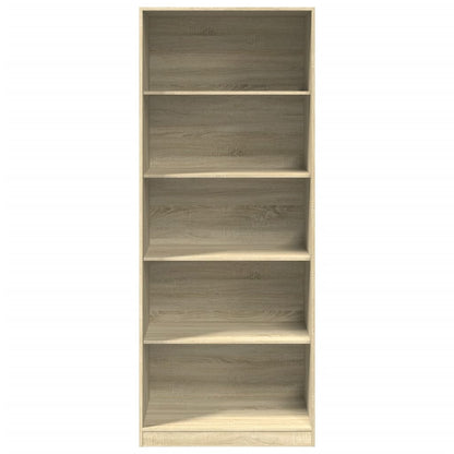 Kledingkast 80x50x200 cm bewerkt hout sonoma eikenkleurig