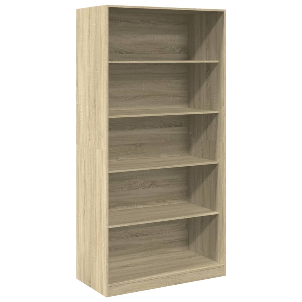 Kledingkast 100x50x200 cm bewerkt hout sonoma eikenkleurig
