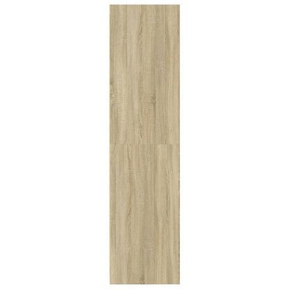 Kledingkast 100x50x200 cm bewerkt hout sonoma eikenkleurig