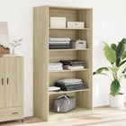 Wardrobe 100x50x200 cm engineered wood Sonoma oak-coloured