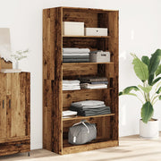 Wardrobe 100x50x200 cm treated old wood