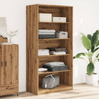 Wardrobe 100x50x200 cm engineered wood artisanal oak finish