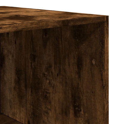 Kledingkast Bewerkt Hout Kleurig Gerookt Eiken 2 schappen