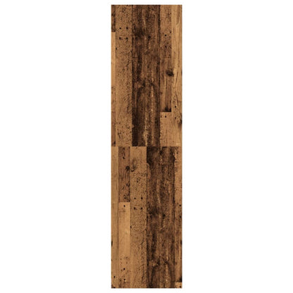 Kledingkast 30x50x200 cm bewerkt hout oud hout
