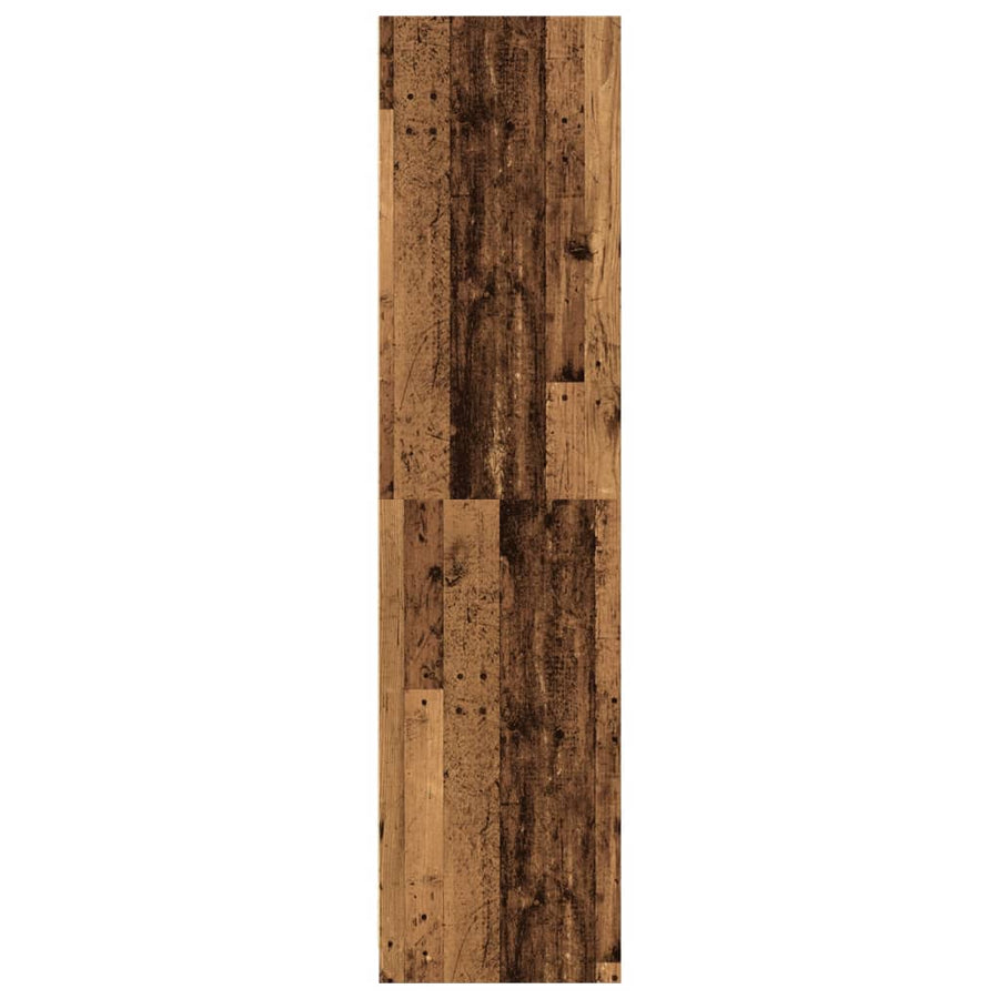 Kledingkast 30x50x200 cm bewerkt hout oud hout