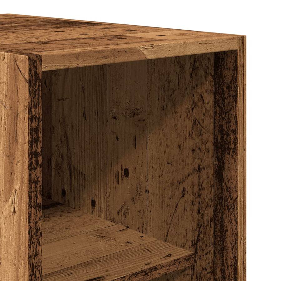 Kledingkast 30x50x200 cm bewerkt hout oud hout