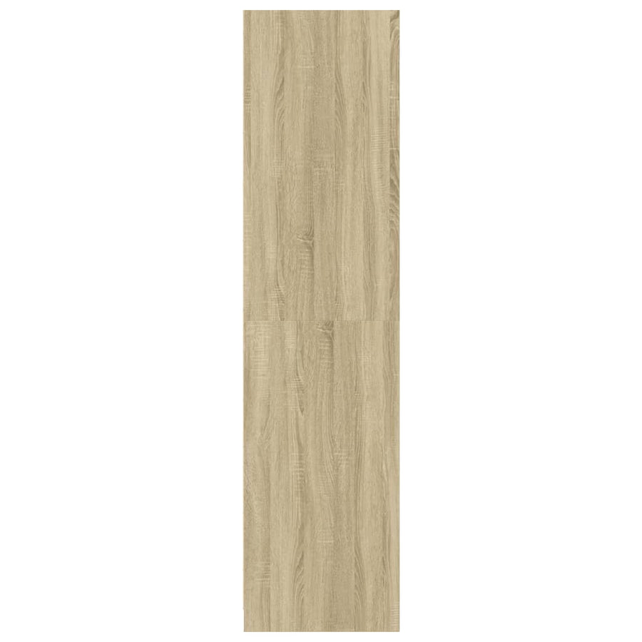 Kledingkast 50x50x200 cm bewerkt hout sonoma eikenkleurig
