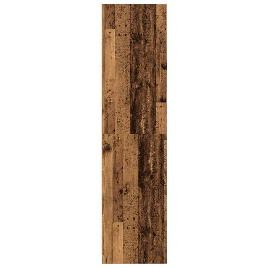 Kledingkast 50x50x200 cm bewerkt hout oud hout
