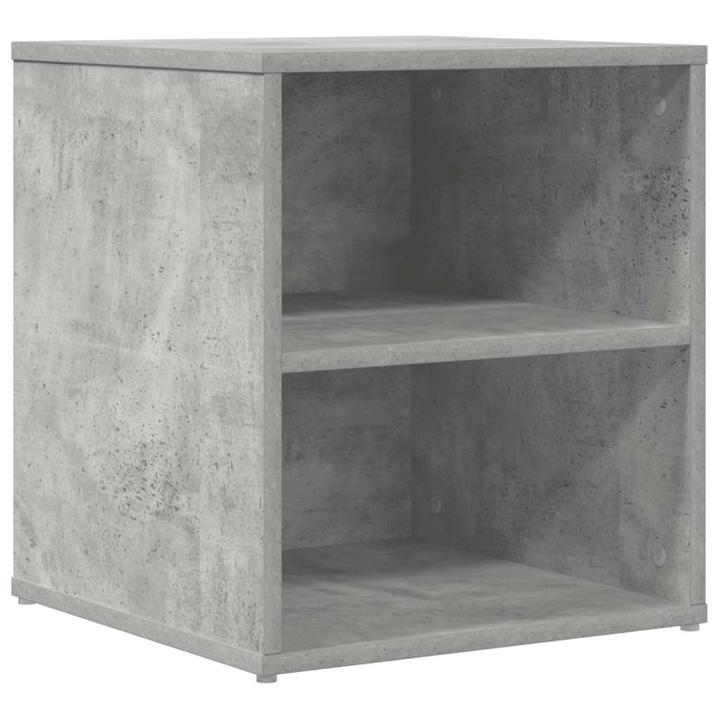 Hoekkast 160X40X45 Cm Bewerkt Hout Betongrijs