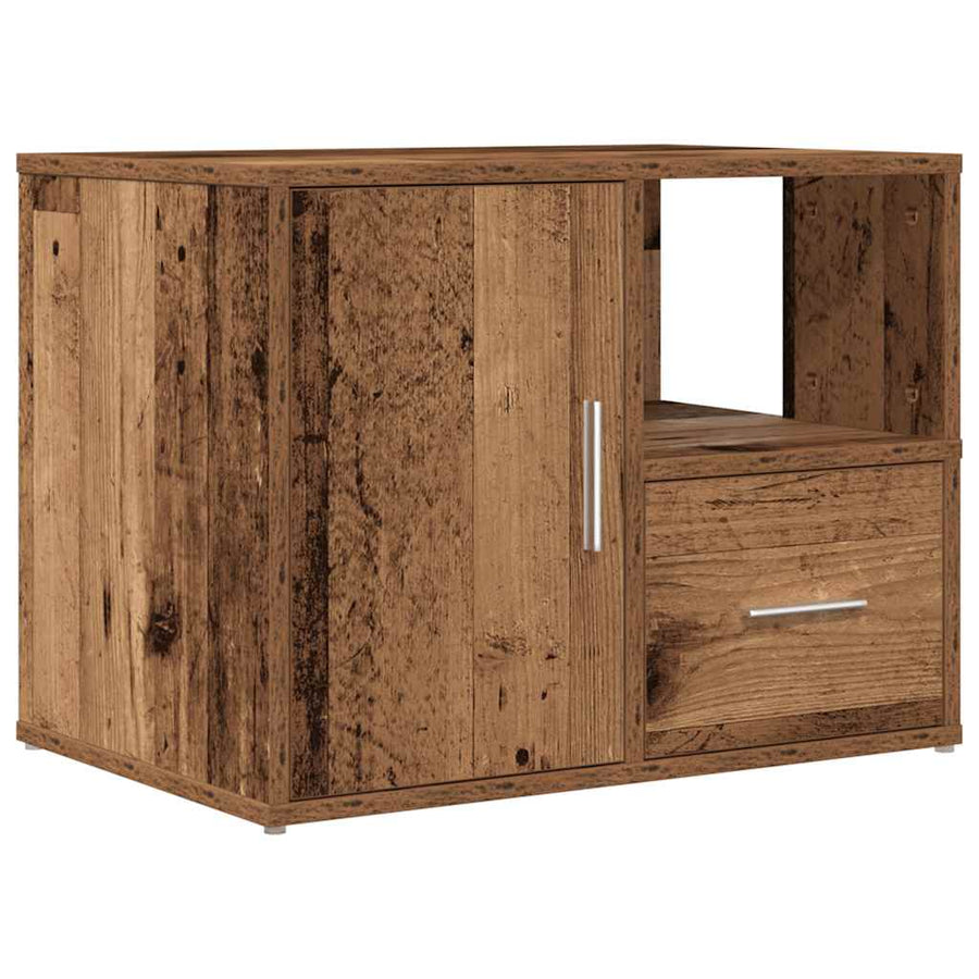 Hoekkast 160X40X45 Cm Bewerkt Hout Oud Hout