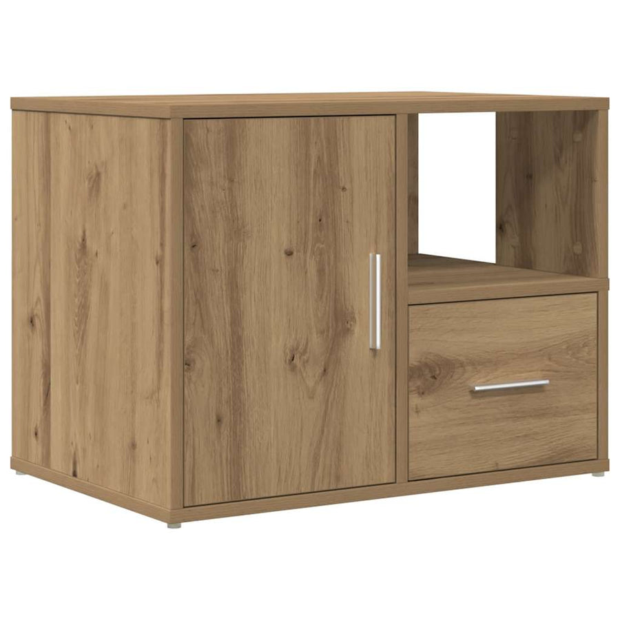 Hoekkast 160X40X45 Cm Bewerkt Hout Artisanaal Eiken