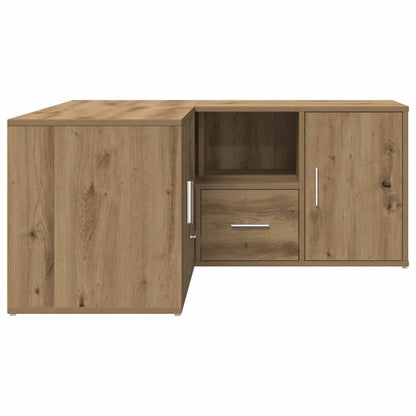 Hoekkast 160X40X45 Cm Bewerkt Hout Artisanaal Eiken