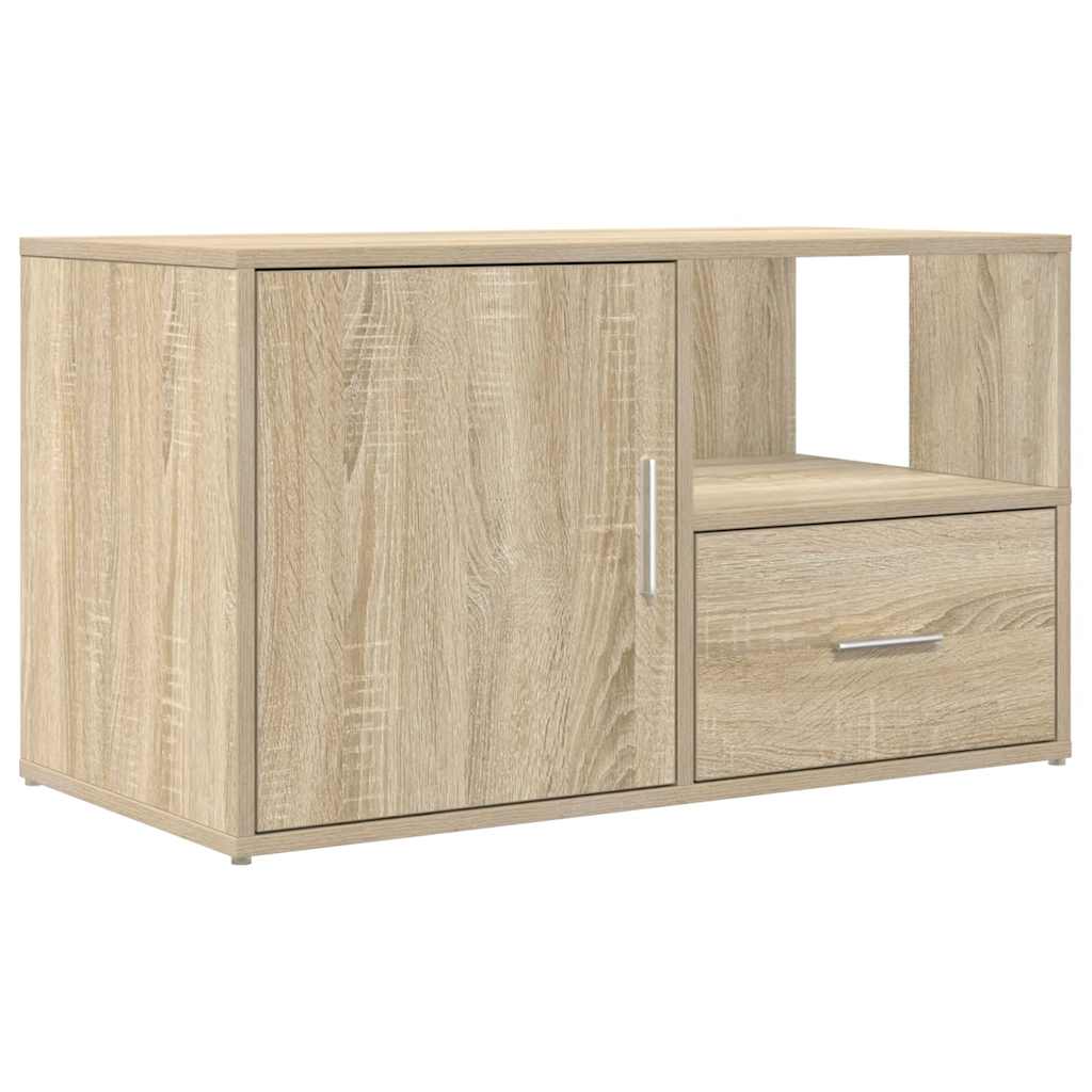 Hoekkast 200X40X45 Cm Bewerkt Hout Kleurig Sonoma eiken